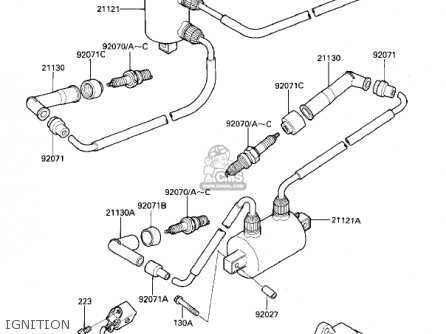 IGNITION - VN700A1 LTD 1985 USA CALIFORNIA