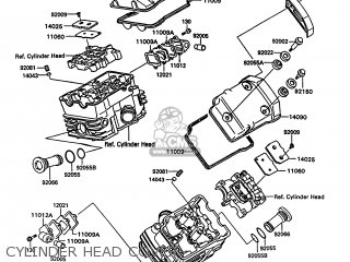 CYLINDER HEAD COVER - VN750A10 VN750 TWIN 1994 UNITED KINGDOM FR NL AR FG IT SP ST