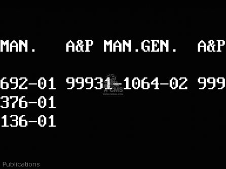 Publications - VN750A10 VN750 TWIN 1994 UNITED KINGDOM FR NL AR FG IT SP ST