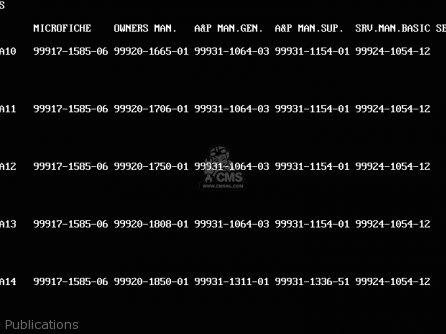 Publications - VN750A10 VULCAN 750 1994 USA CALIFORNIA CANADA