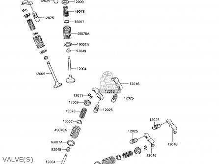 VALVE(S) - VN750A14 VULCAN 750 1998 USA CALIFORNIA