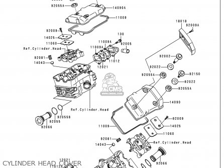 CYLINDER HEAD COVER - VN750A15 VULCAN 750 1999 USA CALIFORNIA