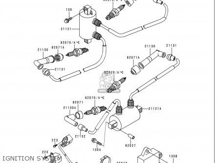 IGNITION SYSTEM - VN750A15 VULCAN 750 1999 USA CALIFORNIA