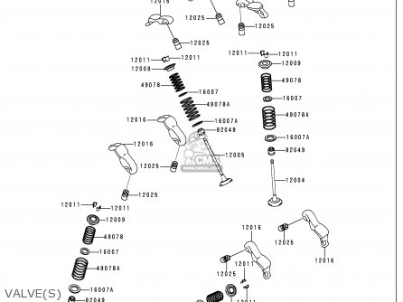 VALVE(S) - VN750A16 VULCAN 750 2000 USA CALIFORNIA