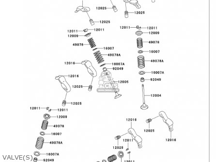 VALVE(S) - VN750A17 VULCAN 750 2001 USA CALIFORNIA