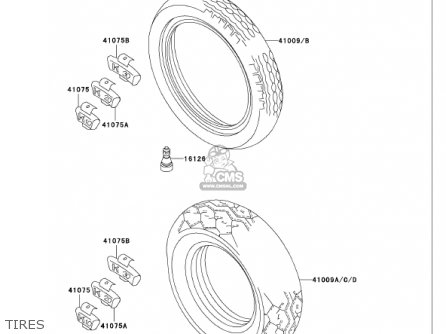 TIRES - VN750A18 VULCAN 750 2002 USA CALIFORNIA