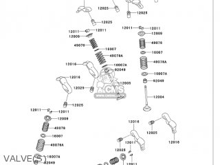 VALVE(S) - VN750A19 VULCAN 750 2003 USA CALIFORNIA