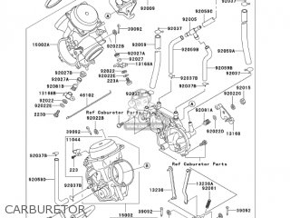 CARBURETOR - VN750A6F VULCAN 750 2006 USA CALIFORNIA