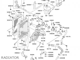 RADIATOR - VN750A6F VULCAN 750 2006 USA CALIFORNIA