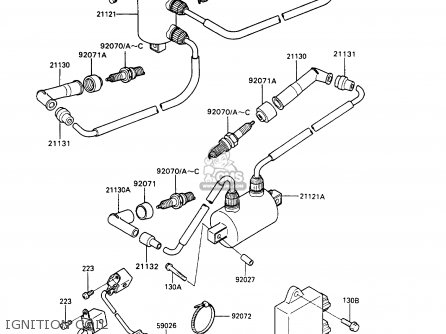 IGNITION COIL - VN750A9 VN750 TWIN 1993 UNITED KINGDOM FR NL FG IT SP