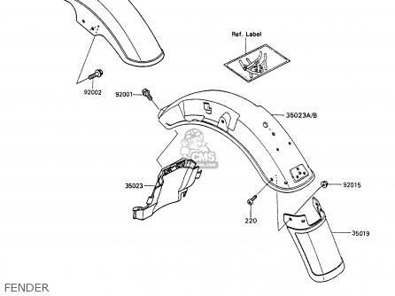 FENDER - VN750A9 VN750 TWIN 1993 UNITED KINGDOM FR NL FG IT SP