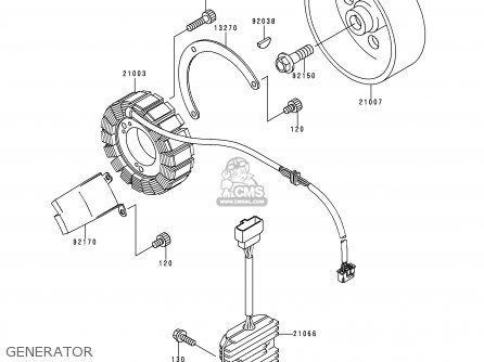 GENERATOR - VN800A1 1995 EUROPE UK FR AR FG GR IT NR SD SP ST