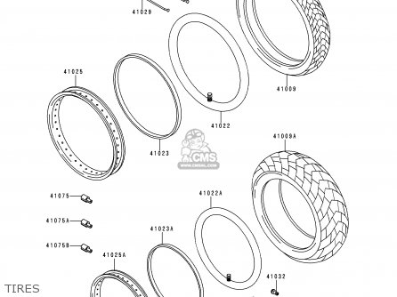 TIRES - VN800A1 1995 EUROPE UK FR AR FG GR IT NR SD SP ST