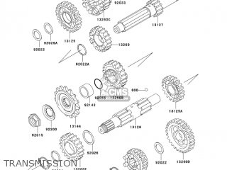 TRANSMISSION - VN800A10 VULCAN 800 2004 USA CALIFORNIA