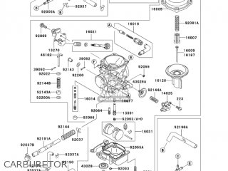 CARBURETOR - VN800A10 VULCAN 800 2004 USA CALIFORNIA