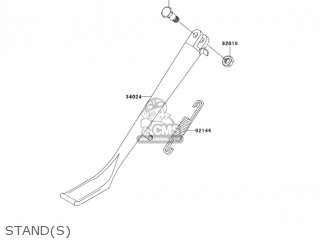 STAND(S) - VN800A10 VULCAN 800 2004 USA CALIFORNIA