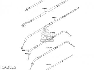 CABLES - VN800A10 VULCAN 800 2004 USA CALIFORNIA