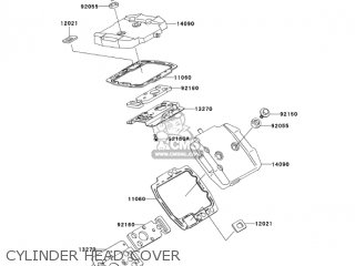 CYLINDER HEAD COVER - VN800A11 VULCAN 800 2005 USA CALIFORNIA