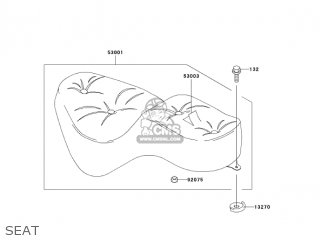 SEAT - VN800A11 VULCAN 800 2005 USA CALIFORNIA