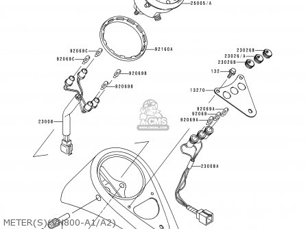 METER(S)(VN800-A1/A2) - VN800A2 1996 EUROPE UK FR AR FG GR IT NR SD SP ST