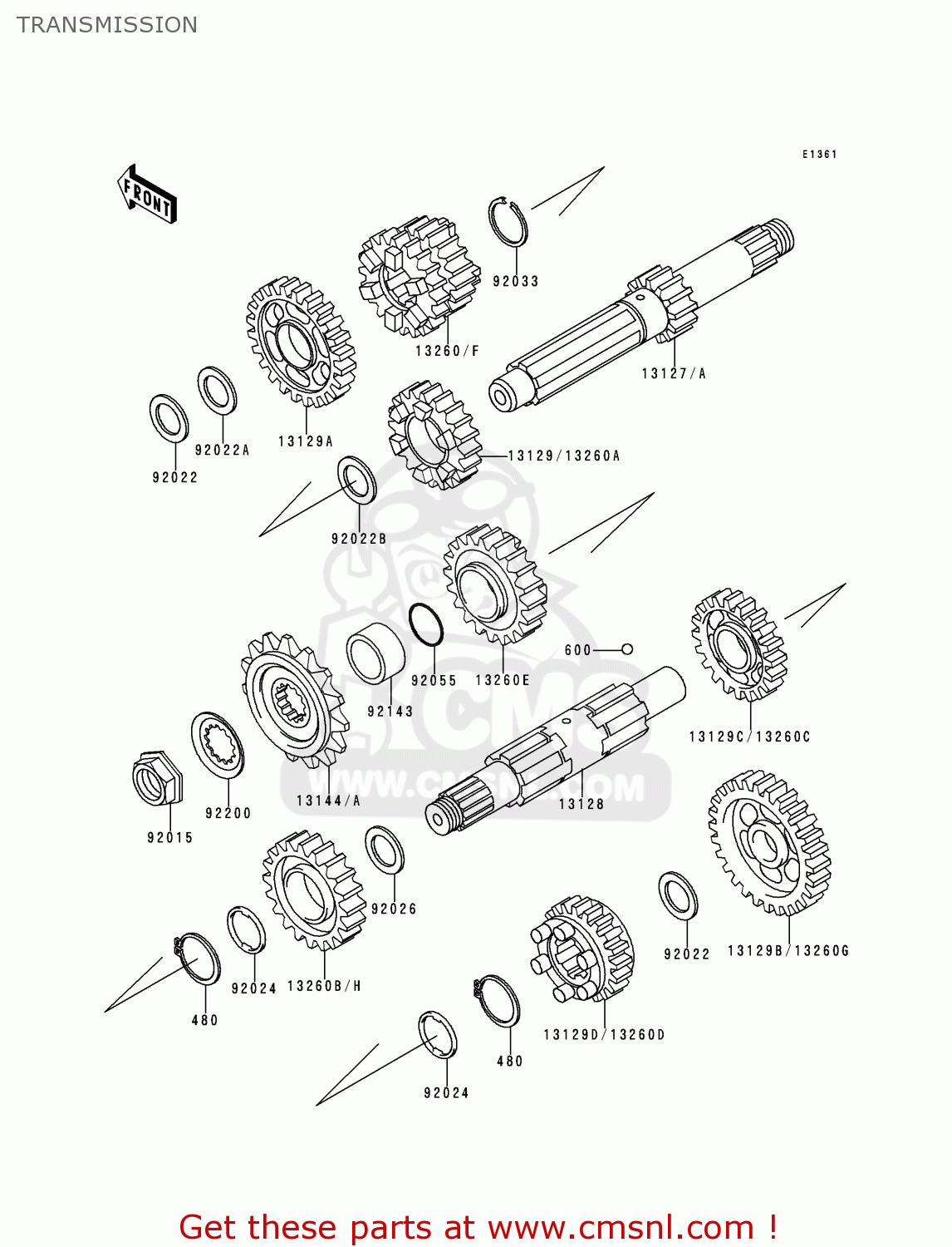 TRANSMISSION VN800A3 1997 EUROPE UK FR AR FG GR NR SD ST