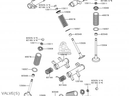 VALVE(S) - VN800A3 1997 EUROPE UK FR AR FG GR NR SD ST