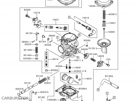 CARBURETOR - VN800A3A 1997 NETHERLANDS