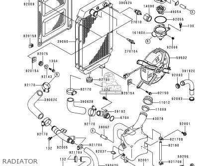RADIATOR - VN800A3A 1997 NETHERLANDS