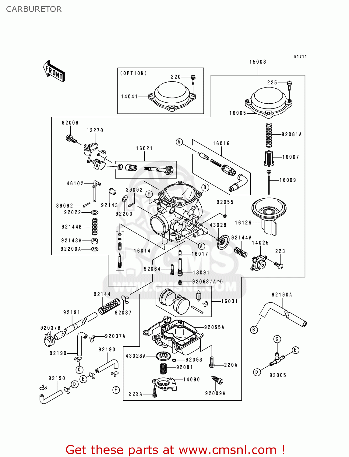 CARBURETOR VN800A5 1999 NETHERLANDS FG GR NR SD