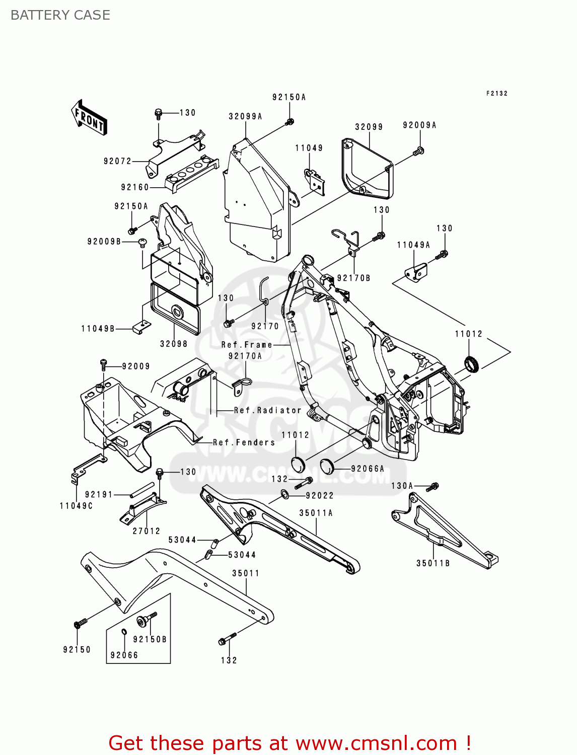 BATTERY CASE VN800A5 1999 NETHERLANDS FG GR NR SD