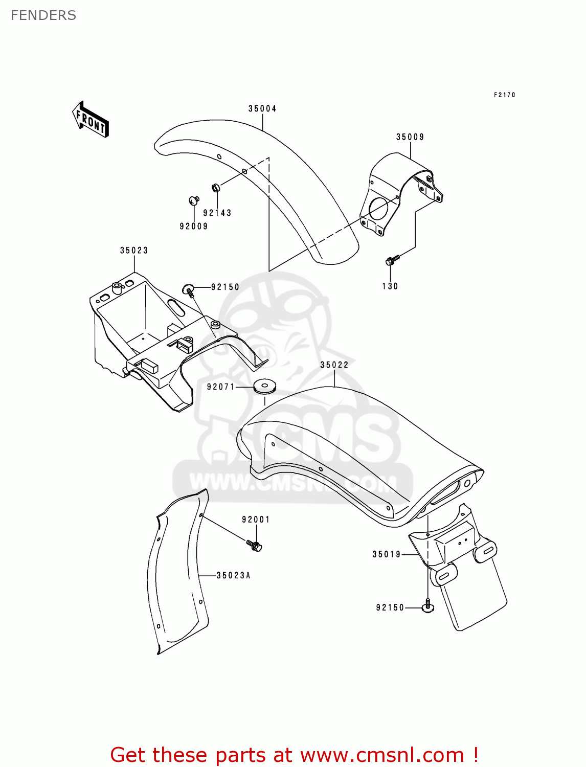 FENDERS VN800A5 1999 NETHERLANDS FG GR NR SD
