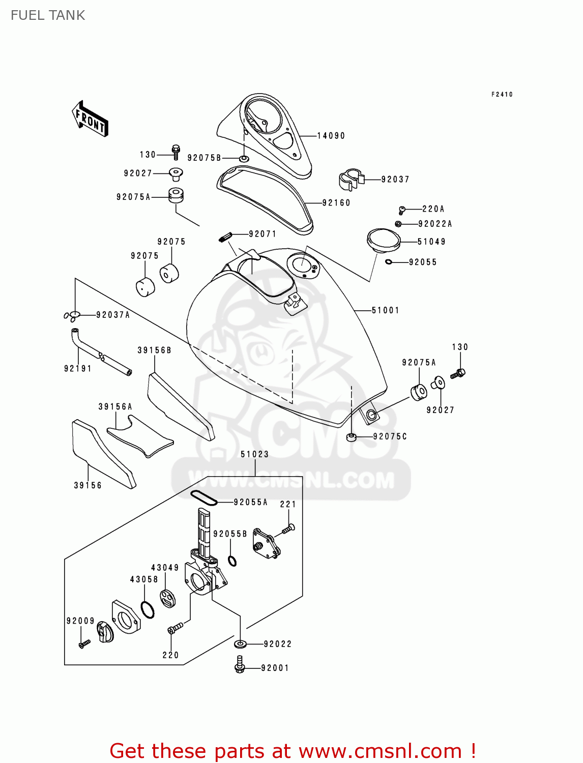 FUEL TANK VN800A5 1999 NETHERLANDS FG GR NR SD