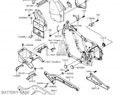 BATTERY CASE - VN800A5 1999 NETHERLANDS FG GR NR SD