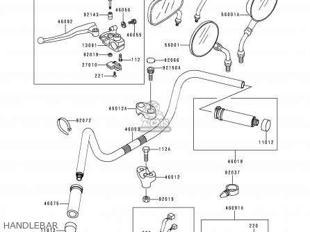 HANDLEBAR - VN800A5 1999 NETHERLANDS FG GR NR SD