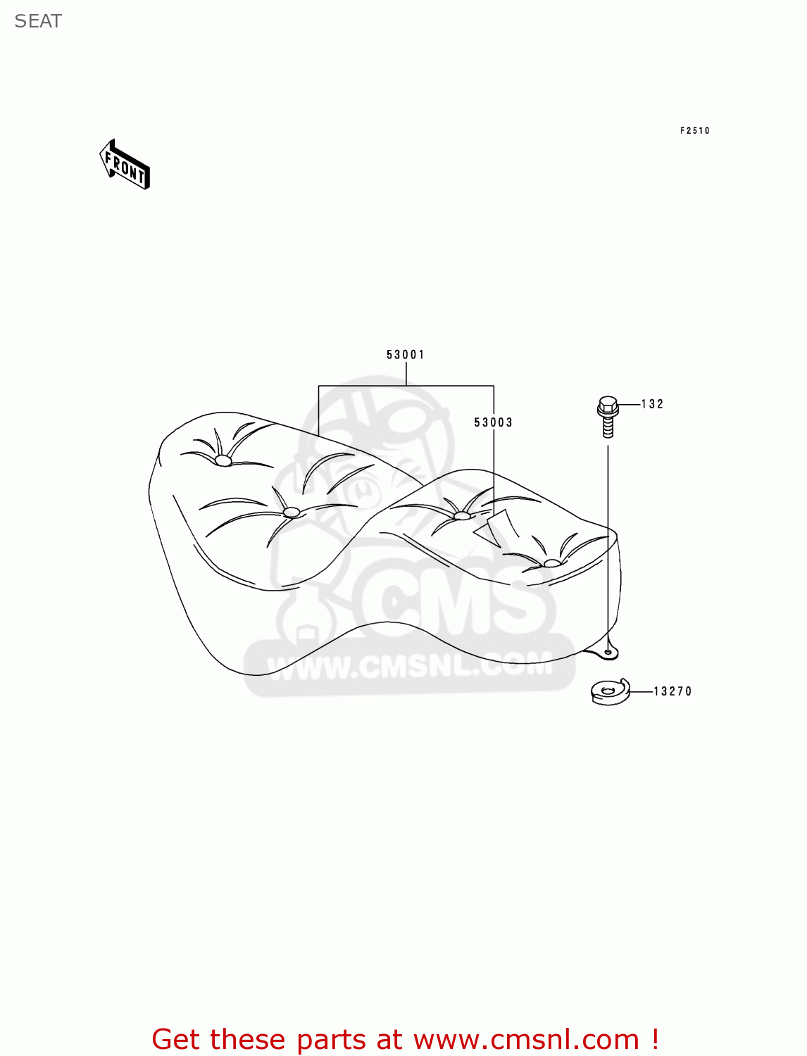 SEAT VN800A6 VULCAN 800 2000 USA CALIFORNIA