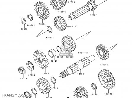 TRANSMISSION - VN800A6 VULCAN 800 2000 USA CALIFORNIA