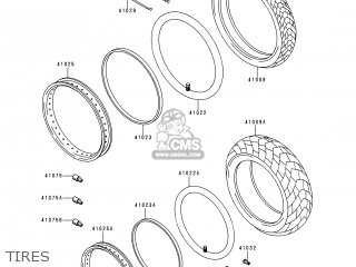 TIRES - VN800A6 VULCAN 800 2000 USA CALIFORNIA