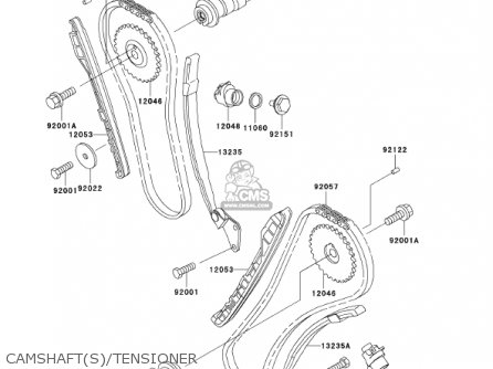 CAMSHAFT(S)/TENSIONER - VN800A8 VULCAN 800 2002 USA CALIFORNIA