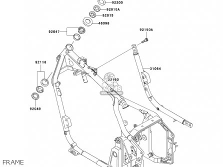 FRAME - VN800A8 VULCAN 800 2002 USA CALIFORNIA