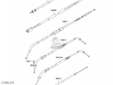 CABLES - VN800A8 VULCAN 800 2002 USA CALIFORNIA
