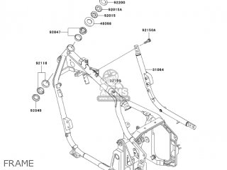 FRAME - VN800A9 VULCAN 800 2003 USA CALIFORNIA