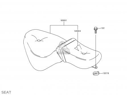 SEAT - VN800B1 VN800 CLASSIC 1996 EUROPE UK FR AR FG GR IT NR SD SP