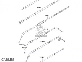 CABLES - VN800B10 VULCAN 800 CLASSIC 2005 USA CALIFORNIA CANADA