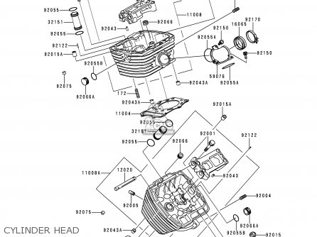 CYLINDER HEAD - VN800B2A VN800 CLASSIC 1997 NETHERLANDS