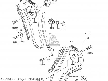 CAMSHAFT(S)/TENSIONER - VN800B2A VN800 CLASSIC 1997 NETHERLANDS