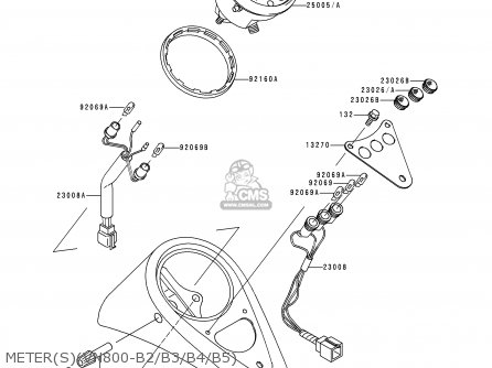 METER(S)(VN800-B2/B3/B4/B5) - VN800B3 VULCAN 800 CLASSIC 1998 USA CALIFORNIA CANADA