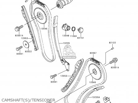 CAMSHAFT(S)/TENSIONER - VN800B4 VULCAN 800 CLASSIC 1999 USA CALIFORNIA CANADA