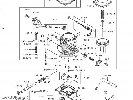 CARBURETOR - VN800B5 VN800 CLASSIC 2000 EURO UK FR NL AR FG IS IT NR SD SP ST