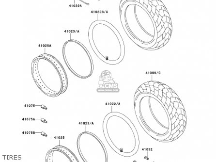 TIRES - VN800B7 VULCAN 800 CLASSIC 2002 USA CALIFORNIA CANADA