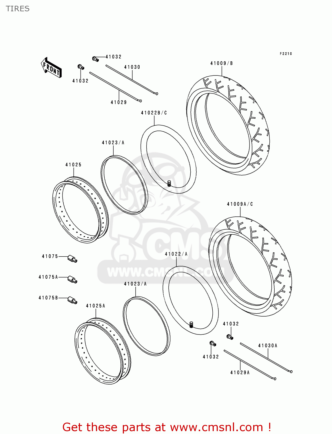 TIRES VN800C1 VN800 DRIFTER 1999 EURO UK FR NL AR FG GR IT NR SD SP ST